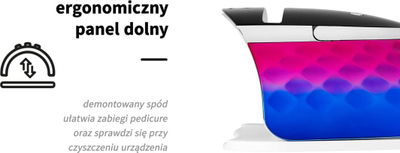 Lampë thonjsh UV LED Glow YC57 RN, 268W, blu rozë