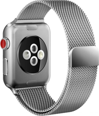 Ремче Tech-Protect MilaneseBand, за Apple Watch Series 4 5 6, не'рѓосувачки челик, сребрено