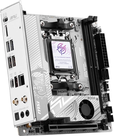 Pllakë amë MSI B850I Edge Ti WiFi, AMD B850, Socket AM5, Mini ITX