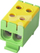Bllok terminal PAWBOL LZD E.4150/Ż-Z, Cu 2.5-50mm², Al 6-50mm², verdhë jeshile