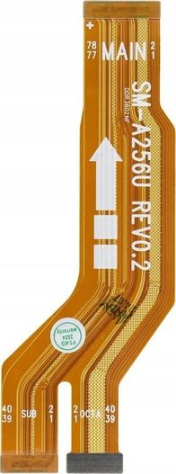 Kabllo fleksibile MAIN Samsung Galaxy A25 SM A256U, lidhje pllakë kryesore, OEM, ngjyrë bronztë