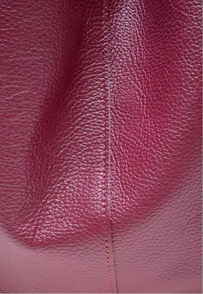 Çantë krahu Sofia Cardoni, burgundy