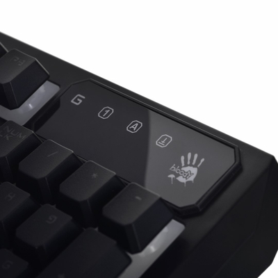Tastierë Gaming A4 Tech B140N, USB, RGB, e zezë