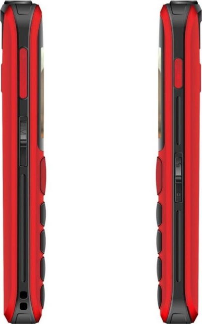 Telefoni EVOLVEO EasyPhone EB, 2.4", Dual SIM, i kuq