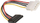 Kabllo Savio Molex - SATA, 0.18 m, shumëngjyrëshe