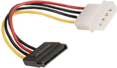 Kabllo Savio Molex - SATA, 0.18 m, shumëngjyrëshe