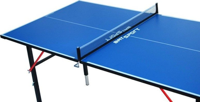 Tavolinë pingpong BATSPORT Mini, 140x76 cm, e palosshme, blu