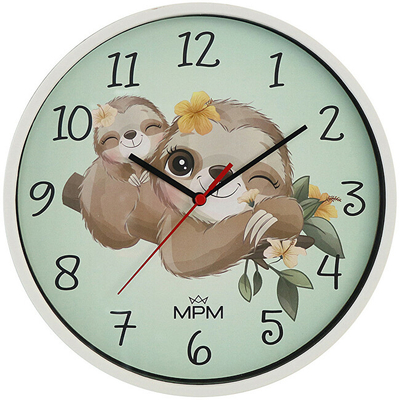 Orë muri për fëmijë MPM Sloth E01M.4267.00, shumëngjyrëshe