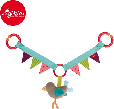 Zinxhir lodër për karrocë Sigikid Bird, 47cm, për beba, shumëngjyrësh