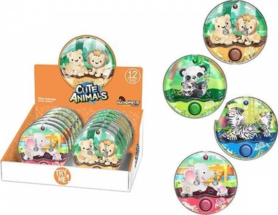 Loja me ujë Water Game Animals Mix, lojë shkathtësie, në polonisht, shumëngjyrëshe