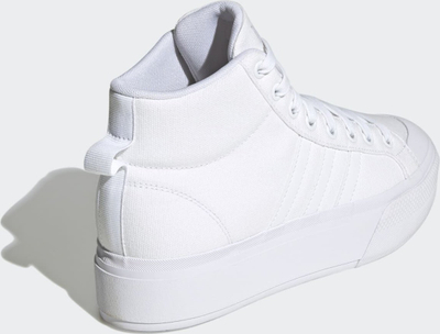 Atlete Adidas Bravada 2.0 Mid Platform M IE2316, Cloudfoam, me shollë platformë, të bardha