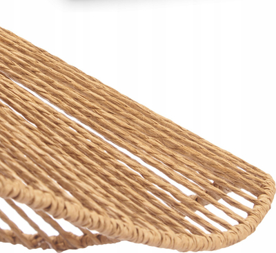 Llambë tavoni Giftdecor Velto, abazhur i endur 55 cm, E27, bezhë