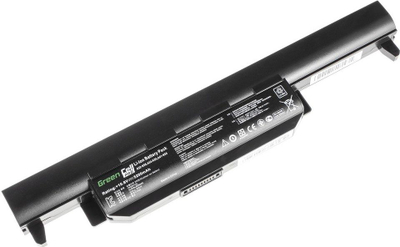 Bатерија за лаптоп Green Cell A32 K55 A33 K55 AS37PRO, замена за Asus K55 A55 K75, црна