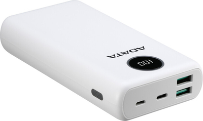 Powerbank ADATA P20000QCD, 20000 mAh, бел