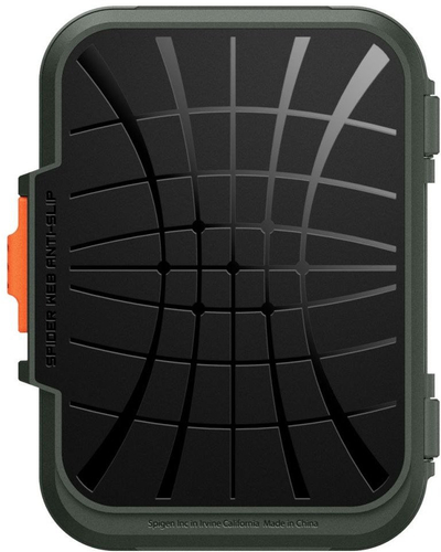 Паричник MagSafe Spigen Lock Fit за iPhone, со магнет, military green