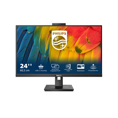 Monitor Philips 24B1U5301H, 23.8\", Full HD, i zi