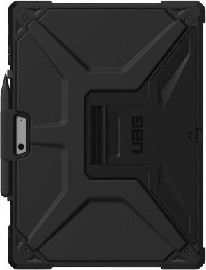 Kopertinë mbrojtëse UAG Metropolis për Microsoft Surface Pro 11/10/9, me shumë pozicione këndi, me mbajtëse lapsi, e zezë