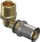 Bërryl bronzi Wavin Tigris M5 4064210, 16x1/2", për tuba PEX AL