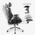 Karrige zyre Mark Adler Expert 5.7, ergonomike, rrjetë Mesh, e zezë