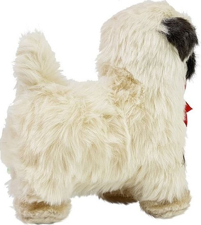 Lodër interaktive qen Lean Sport Pug 7270, me lëvizje dhe tinguj, krem