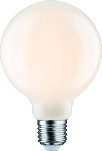 Poç elektrik Paulmann, LED, G95, 7.5W, 230V, 806LM, E27, 2700K, i bardhë