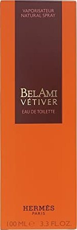 Parfum Hermès Bel Ami Vetiver, Eau de Toilette, 100ml, për meshkuj