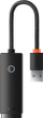 Adapter rrjeti Baseus WKQX000202, USB A në RJ45, 1000Mbps, i zi