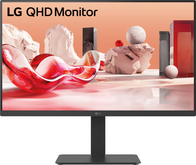 Монитор LG 27BA54QB B, 27\", QHD 2560 x 1440, црн
