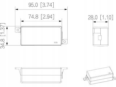 Furnizues energjie Dahua Technology PFM325D-1210EN, 12 W, 12 V 1 A, i zi