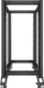 Raft i hapur serverik Lanberg Stand Open Rack 22U, 600x1000, ngjyrë e zezë