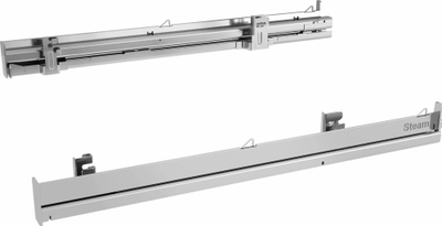 Teleskop për furrë Siemens HZ638D00, zgjatim i plotë, çelik inox