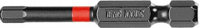 Bit goditës Teng Tools HEX3 1/4", 50 mm, i zi