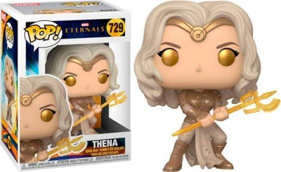 Figurë koleksionuese Funko POP Marvel Eternals Thena 729, vinil, me mbrojtëse, shumëngjyrëshe