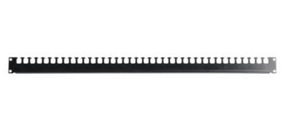 Shinë menaxhimi kabllosh Digitus Cable Fixing Rail, për kabinet 19", metalike, e zezë