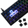 Tastierë gaming White Shark SHINOBI 2, switche mekanike blue, ndriçim i pasëm, e zezë, layout US