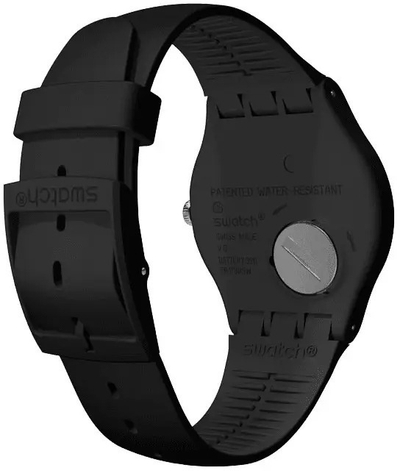 Orë dore Swatch Classic TWICE AGAIN SO29B703, e zezë