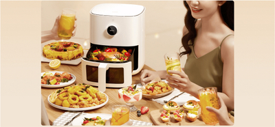 Fritezë Xiaomi Mi Smart Air Fryer Pro 4L, e bardhë