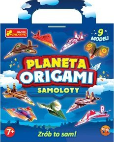 Set origami Ranok Creative Origami Planet Airplanes, aeroplanë letre, për kalamaj