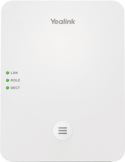Bazë telefoni DECT Yealink SIP W80, SIP, LAN, e bardhë