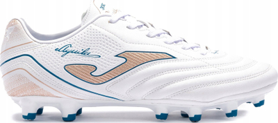 Këpuca futbolli Joma Aguila 23 FG, për tokë të fortë, për të rritur, e bardhë me gold