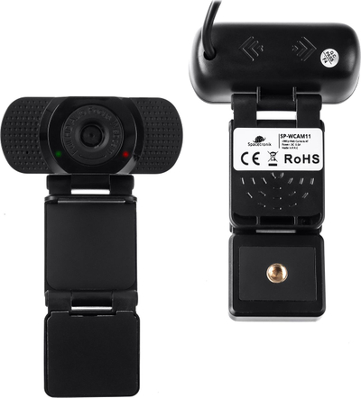 Kamerë web SpaEtronik SP WCAM11, Full HD, autofokus, e zezë