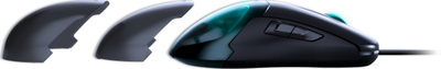 Гејминг глушец Nacon GM-500 E-SPORT, 6400 DPI, со кабел, црн