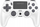Gamepad wireless YAXO Viper Strike, për PS4 PS3 PC Android, i bardhë