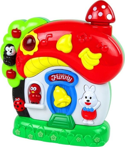 Lodër edukative Leantoys Playing House For Infants, shpi muzikore interaktive, për beba, shumëngjyrëshe