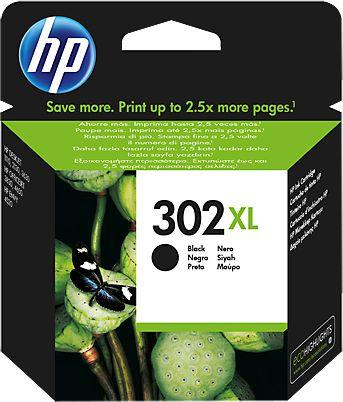 Kartush boje HP 302XL F6U68AE, origjinal, e zezë