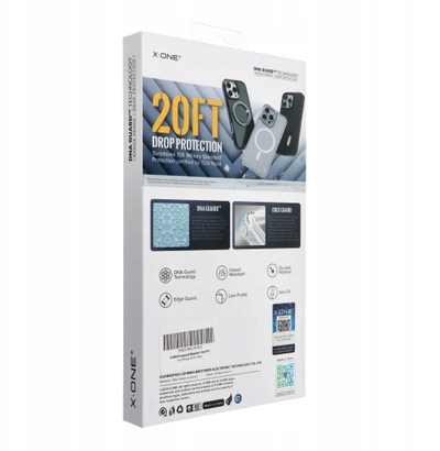 Futera magnetike X-One Dropguard për iPhone 16 Pro Max, MagSafe, e zezë