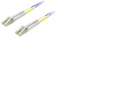 Kabllo fibër optike Deltaco LCLC-707, LC Duplex, OM4 7m, vjollcë