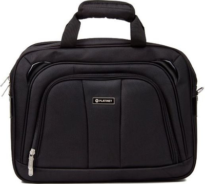 Çantë për laptop Torba Platinet, 15.6'', e zezë