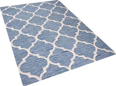 Tapet Oriental Trellis, lesh, 140 x 200 cm, blu