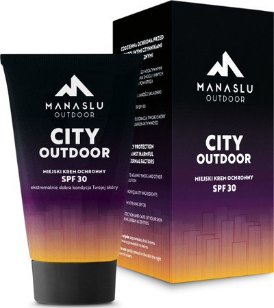 Krem për fytyrë Manaslu Outdoor City Outdoor SPF30, 40ml